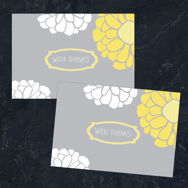 Thank You Card and Envelopes, Sunny, PK24