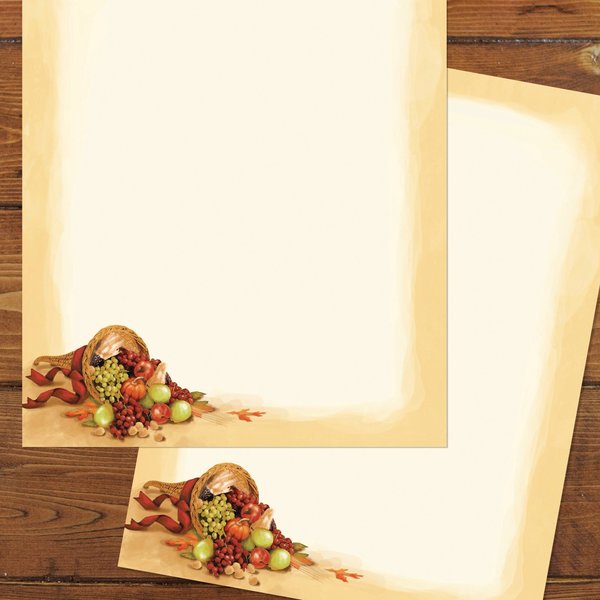 Stationery Letterhead, Cornucopia, PK80