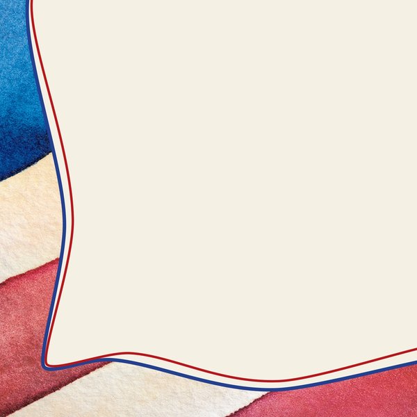 Stationery Letterhead, Patriotic, PK80