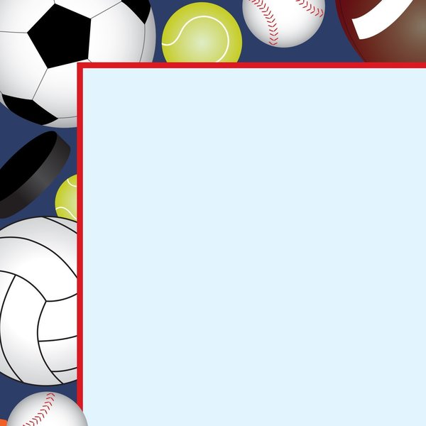 Stationery Letterhead, Team Sports, PK80
