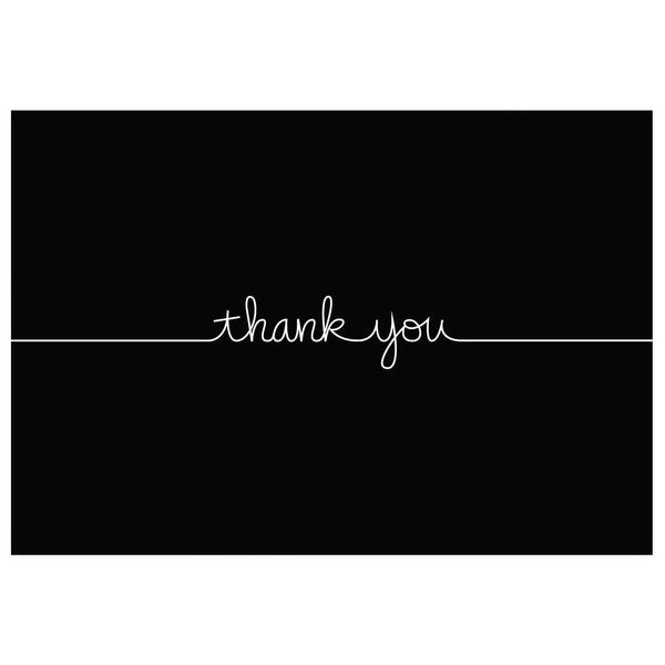 Note Card and Envelopes, Thank You, PK50