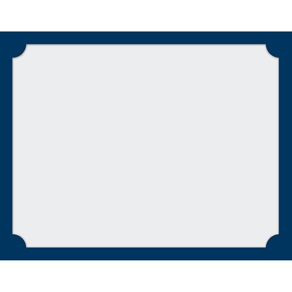 Certificate Backer, Navy, 12