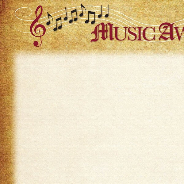 Certificate Music, 8.5
