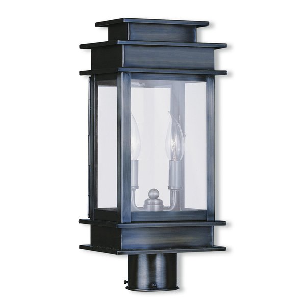 Princeton 2 Light Vintage Pewter Outdoor