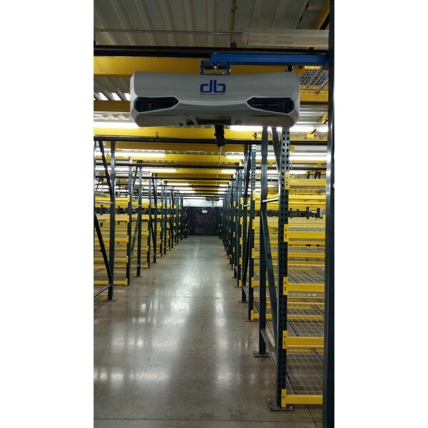 Standard-Duty Industrial Fan Non-Oscillating, 120/208-230VAC, 3075 CFM
