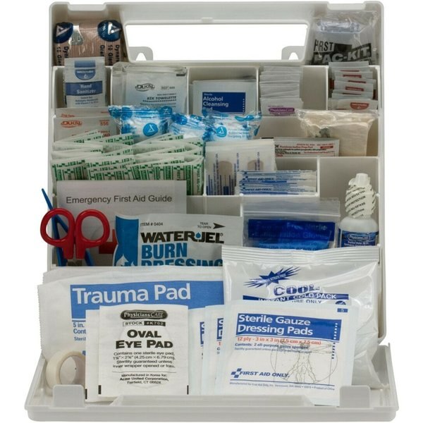 First Aid Kit, Plastic, 50 Person