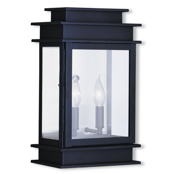 Princeton 2 Light Bronze Outdoor Wall La