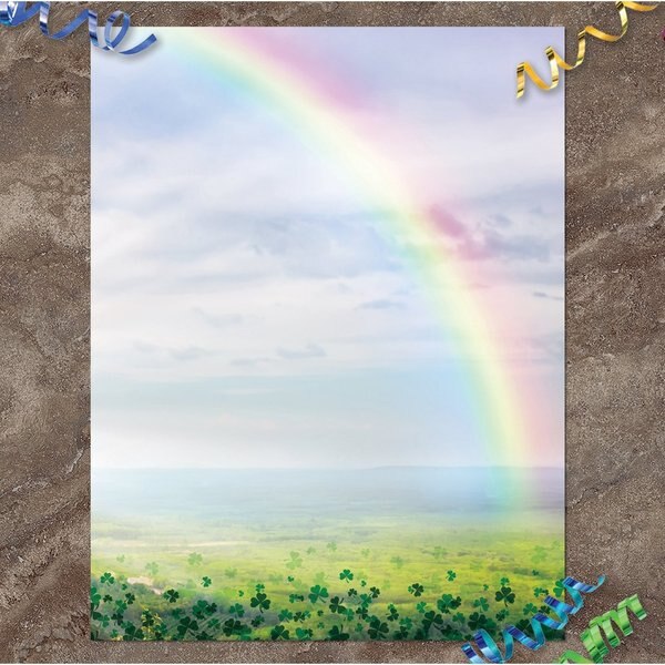 Stationery Letterhead, Lucky Rainb, PK80