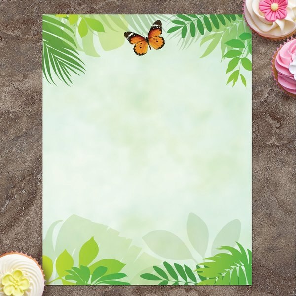 Stationery Letterhead, Flutter But, PK80