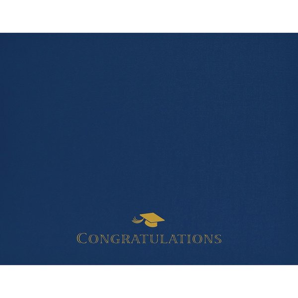 Certificate Cover Graduation, Navy, PK5