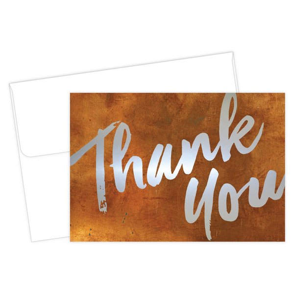 Thank You Card W/Envelopes, Wall Co, PK50