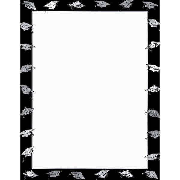 Stationery Letterhead, Polished Gr, PK40