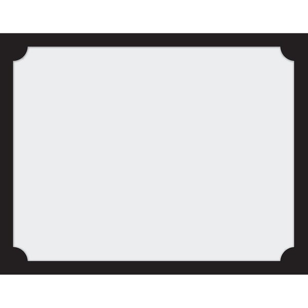 Certificate Backer, Black, 12