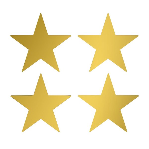 Certificate Seal Gold Foil Star, S, PK30