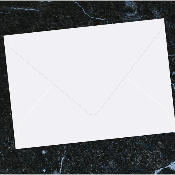 Envelope, EA5, Tissue Lined, White, PK25