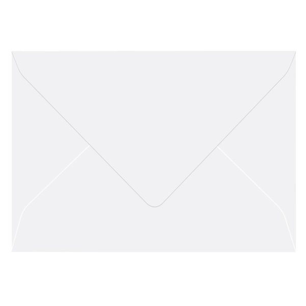 Envelope, EA5, Tissue Lined, White, PK25