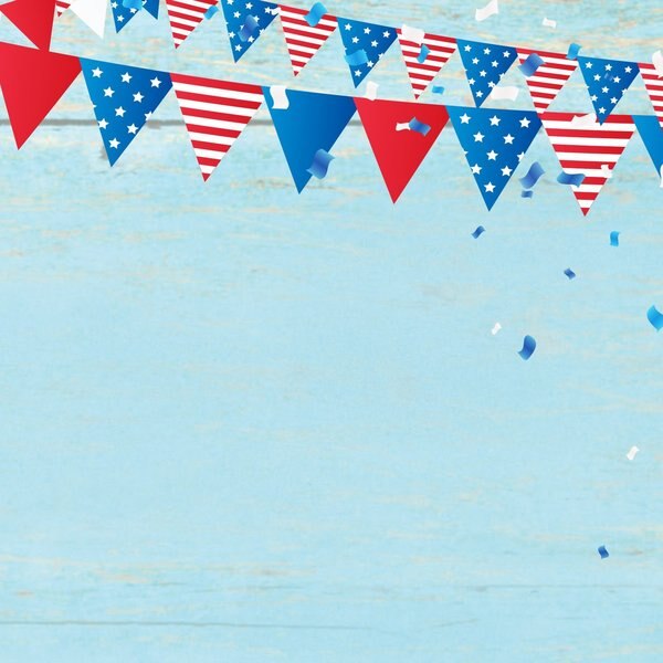 Stationery Letterhead, Patriotic P, PK80