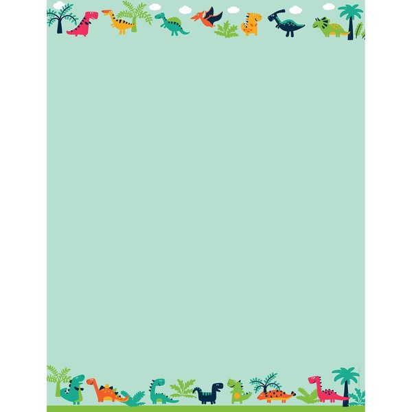Stationery Letterhead, Happy Dinos, PK80
