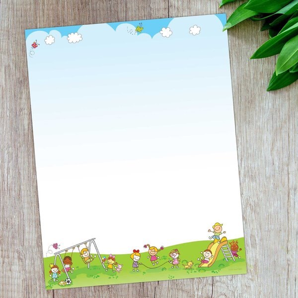 Stationery Letterhead, Lets Play, PK80