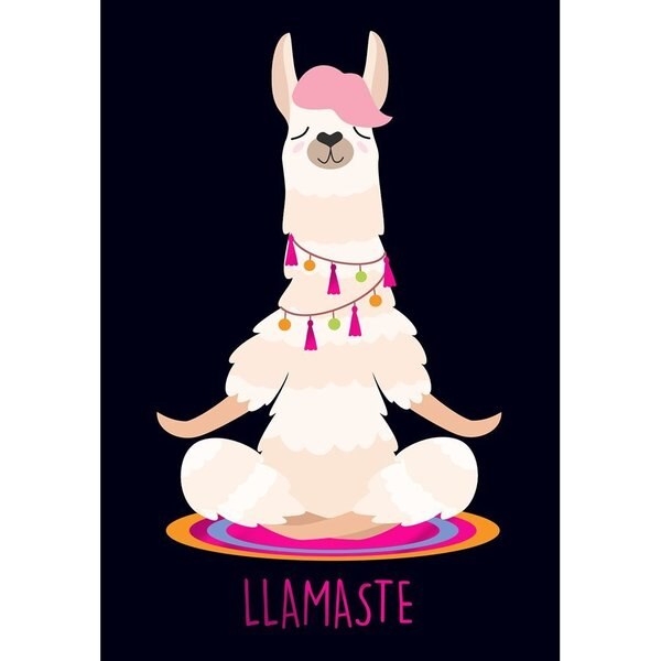 Thank You Card and Envelopes, Lamas, PK50
