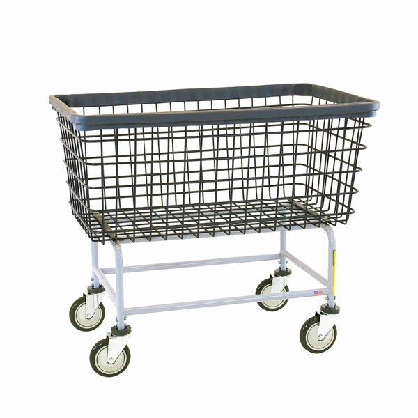 Wire Utility Cart, 6 Bushel, Dura-Sevenâ¢ Anti-Rust Coating