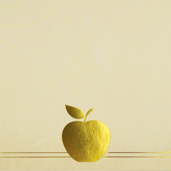 Certificate Gold Foil Bright Apple, PK15