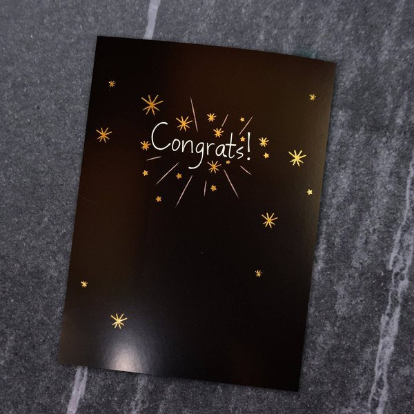 Congrats Greeting Cards, 6.375