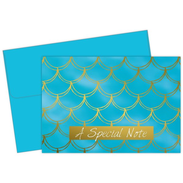 Thank You Card and Envelopes, Merma, PK50