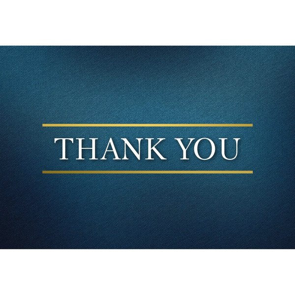 Thank You Card and Envelopes, Medi, PK50
