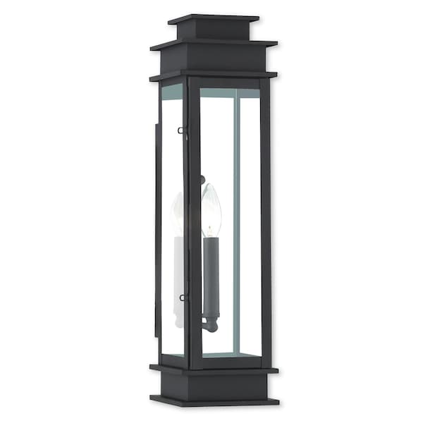 Princeton 1 Light Bronze Outdoor Wall Lantern