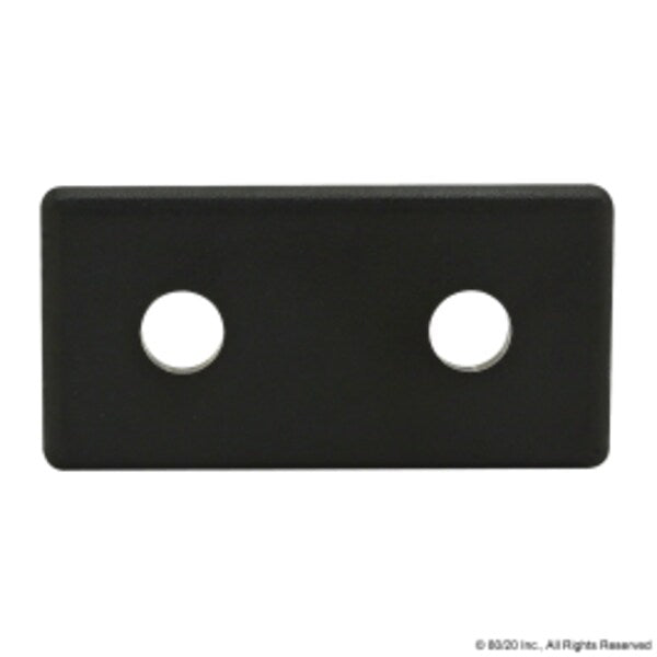 End Cap Black W/Push-Ins 1020