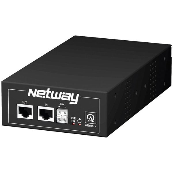 PoE Injector, Black, 115/230VAC Input V