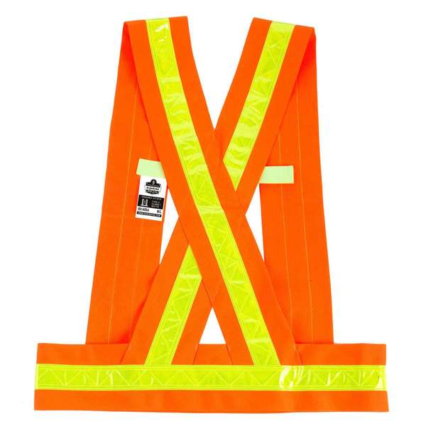 Orange Type O Class 1 Breakaway Sash, 3X