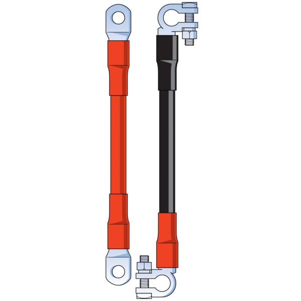Lug Black Welding Cable, 1/0, 16