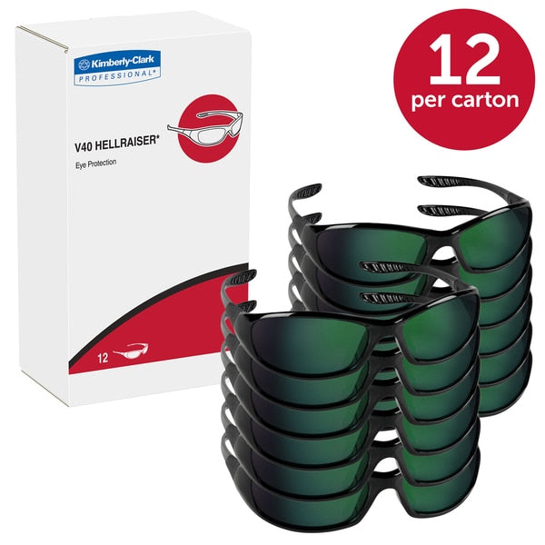 Safety Glasses, Wraparound IR 3.0 Polycarbonate Lens, Scratch-Resistant