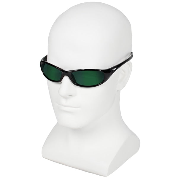 Safety Glasses, Wraparound IR 3.0 Polycarbonate Lens, Scratch-Resistant