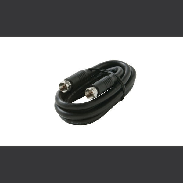 F-F RG6 cULus Cable Black, 150ft