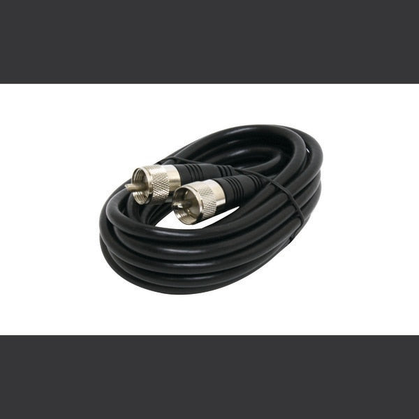 UHF-UHF Mini-RG8x Cable, 12ft