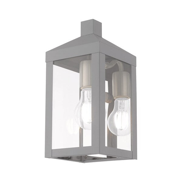Nyack 1 Light Nordic Gray Outdoor Wall L