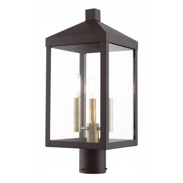 Bronze with Antique Brass Cluser Outdoor