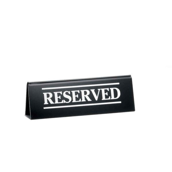 Table Tent, Imprinted Reserved, 2
