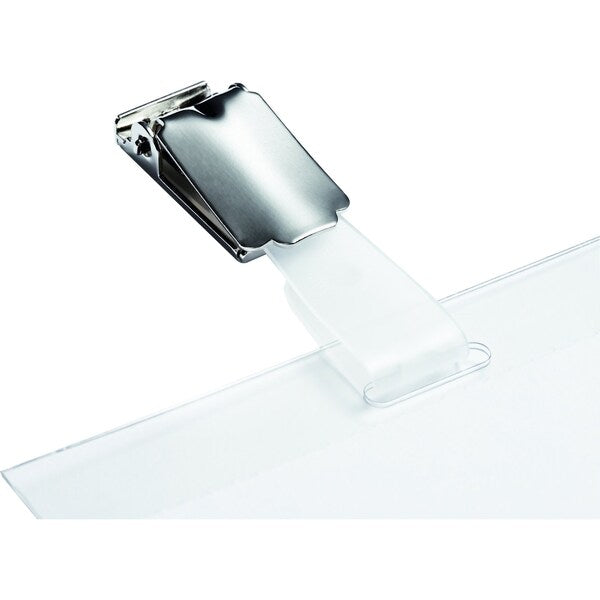 ID Badge Holder, Shell Style, PK25