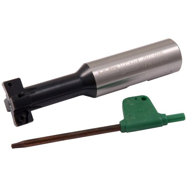 1/2 X 31/32 X 25/64 X 3/4 Indexable T-Slot Cutter
