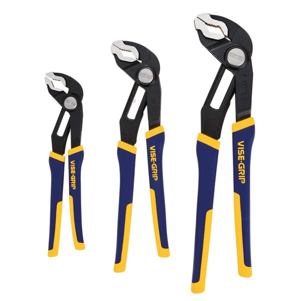 GrooveLock Pliers Kit Bag Set, 3 pcs.
