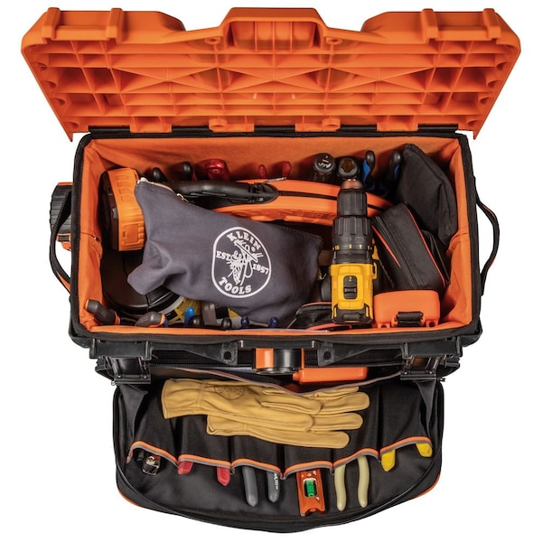 Tradesman Proâ¢ Tool Master Rolling Tool Bag, 19 Pockets, 22-Inch