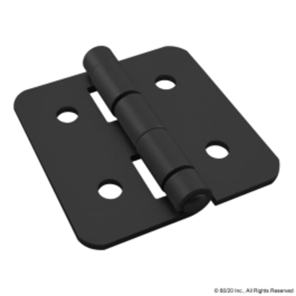 Black 15 S Aluminum Hinge