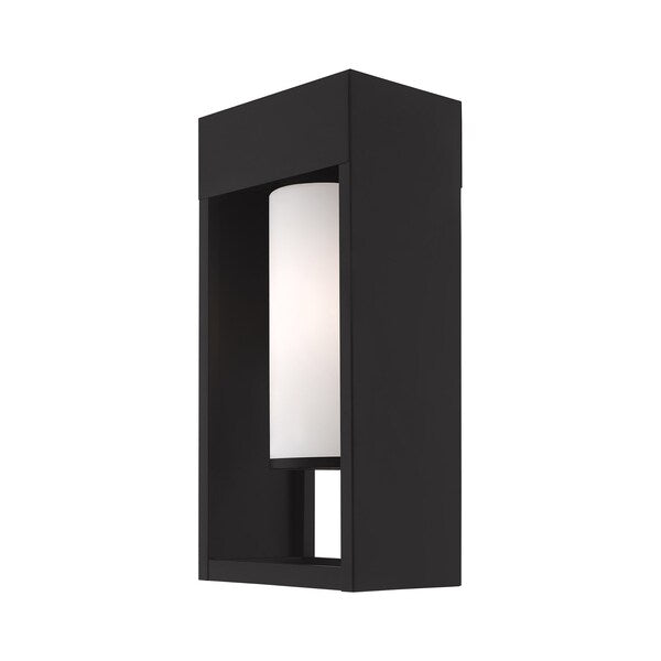 Bleecker 1 Light Black Outdoor Wall Lantern