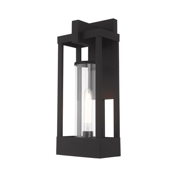 Delancey 1 Light Black Outdoor Wall Lant