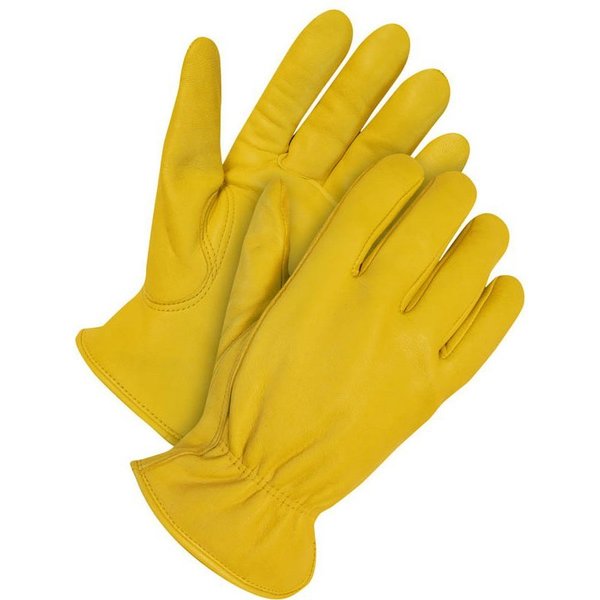 Grain Sheepskin Driver Gold, Shrink Wrapped, Size L