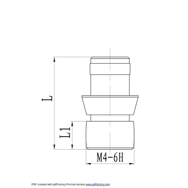 NL-0410 Lock Pin With 2mm Hex Drive